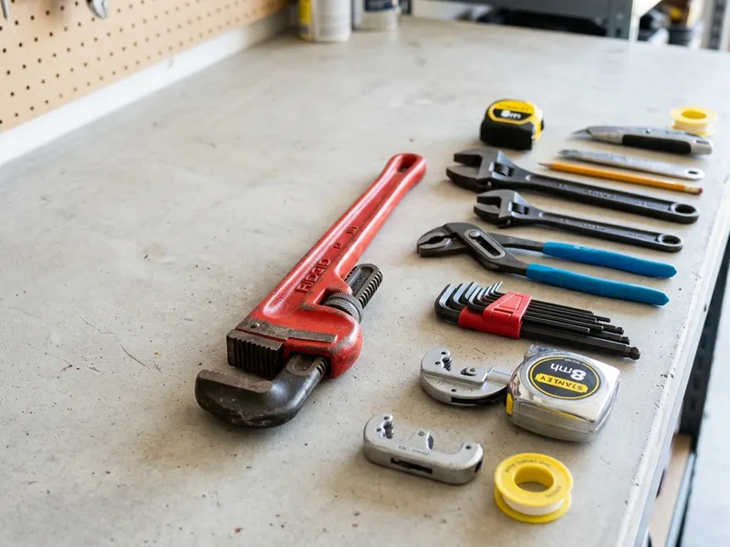Professional plumbers in Thornport, OH equipped with top-tier tools for residential and commercial plumbing services.